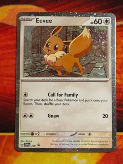 Eevee SVP 200 (Black Star Promo) - Pokemon TCG Scarlet & Violet Destined Rivals - Image 1
