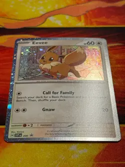 Eevee SVP 200 (Black Star Promo) - Pokemon TCG Scarlet & Violet Destined Rivals - Image 2