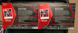 Team Rocket's Mewtwo Ex Box x2 - Pokemon TCG - Destined Rivals Boosters - Sealed - Image 2