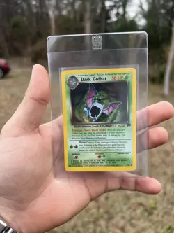 Pokemon Dark Golbat Holo Rare TCG Card 7/82 Unlimited - Image 3