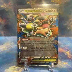 FAST SHIP! Mega Kangaskhan EX 104/132 Mega Pokemon NM - English - Image 1