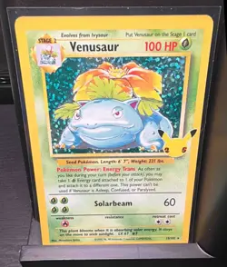 2021 Pokemon Sword & Shield Celebrations Venusaur #15/102 Classic Collection - Image 1