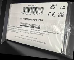 2022 Sword & Shield Pokemon GO - SEALED Pokemon Pikachu Promo #028/078 NM Holo - Image 2