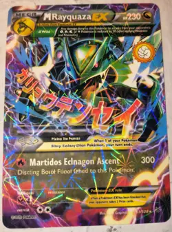 Pokemon TCG | M Rayquaza EX 61/108 Ultra Rare HOLO | XY Roaring Skies | LP - Image 1