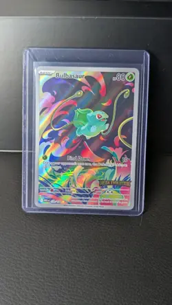 Bulbasaur Mega Evolution Special Illustration Rare 133/132 Pokemon TCG - Image 1
