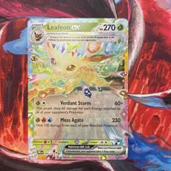 Leafeon ex - 006/131 - S&V Prismatic Evolutions - Pokemon TCG Card - Image 1