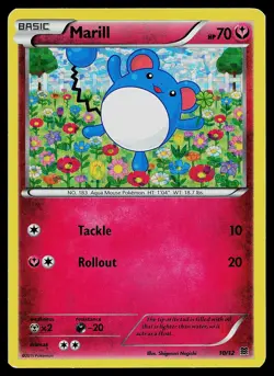 Pokemon McDonald's Promos 2015 010/012 Marill HP-DMG - Image 1