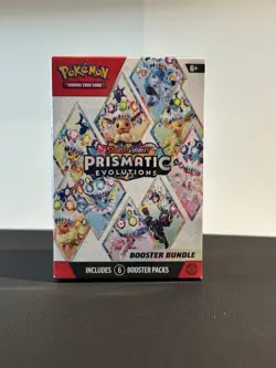 Pokemon Prismatic Evolutions Booster Bundle Box 6 Booster Packs TCG 2025 - Image 2