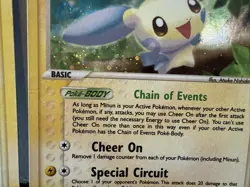 Pokemon TCG Plusle & Minun Holo E-Reader 2003 7/97 & 8/97 HP/DMG See Pics - Image 3