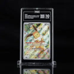 2025 Pokemon SV Prismatic Evolutions #173 Black Star Promo Eevee TAG 10 (973) - Image 1