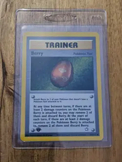 1st Edition Berry NEAR MINT - 99/111 Neo Genesis - Pokemon TCG 2000 WOTC - Image 1
