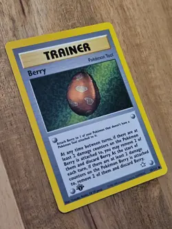 1st Edition Berry NEAR MINT - 99/111 Neo Genesis - Pokemon TCG 2000 WOTC - Image 3