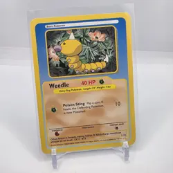 Weedle #H05 Pokemon Funskool Near Mint RARE 2004 TCG India Vintage - Image 1