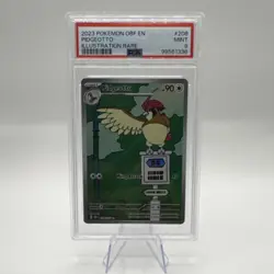 Pokemon TCG Pidgeotto Illustration Rare Holo 208/197 SV03 Obsidian Flames PSA 9 - Image 1