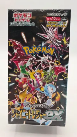 Pokemon Japanese Shiny Treasure ex Booster Box Sealed SV4a - Image 1
