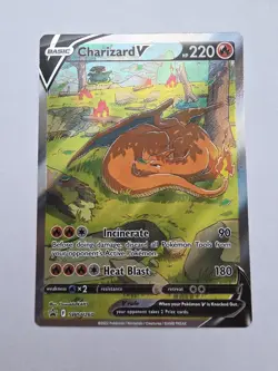 Pokemon TCG Charizard v SWSH260 Black Star Promo Holo NM / Mint Condition - Image 1