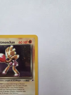 Pokemon TCG Rocket's Hitmonchan Gym Heroes 11/132 Holo 1st Edition Holo Rare - Image 5