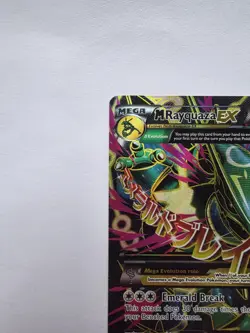 Pokemon TCG M Rayquaza EX Roaring Skies Ultra Holo 105 Full Art Near Mint - Image 2