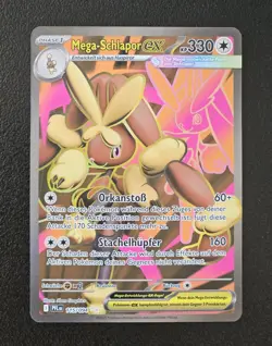 Pokemon Mega-Schlapor EX Full Art | Deutsch 115/094 Fatale Flammen | Near Mint - Image 1