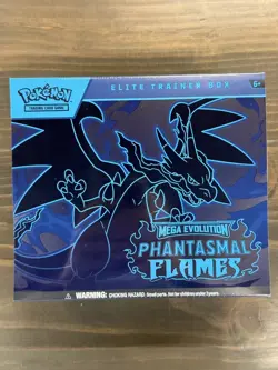 Pokemon Phantasmal Flames ETB Elite Trainer Box Sealed - Image 1