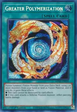 Yugioh! LP Greater Polymerization - MP22-EN050 - Prismatic Secret Rare - 1st Edi - Image 1