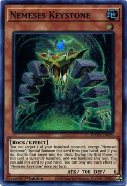 Yugioh! Nemeses Keystone - ROTD-EN029 - Super Rare - 1st Edition Near Mint, Engl - Image 1