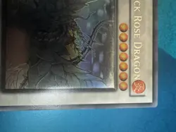 Black Rose Dragon (Ghost Rare) CSOC-EN039 Crossroads of Chaos 1st Edition - Image 2