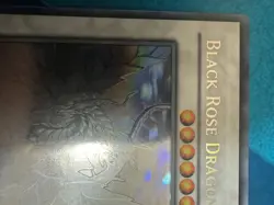 Black Rose Dragon (Ghost Rare) CSOC-EN039 Crossroads of Chaos 1st Edition - Image 4