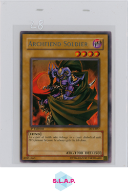 ARCHFIEND SOLDIER YU-GI-OH! DCR-057 2003 1ST EDITION DARK CRISIS ENGLISH - Image 1