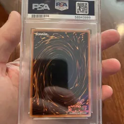 YuGiOh 2004 Dark Magician SYE-001 1st Edition PSA 9 MINT FRESHLY GRADED - Image 2