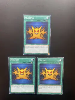 Yugioh Multiply YGLD-ENA32 1st Edition Common LP/MP X3 - Image 1