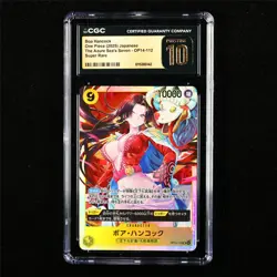 CGC 10 PRISTINE 2025 One Piece JPN Boa Hancock OP14-112 SR - Image 1