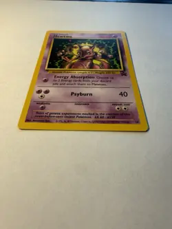 Mewtwo 2000 Pokemon Black Star Movie Promo Stamped #14 - LP - Image 3