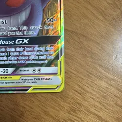Pokemon Gengar & Mimikyu GX TAG TEAM Ultra Rare Holo 53/181 Team Up 2019 - Image 4