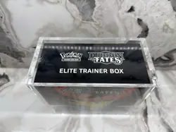 Pokemon TCG: Hidden Fates Elite Trainer Box SEALED W/ Magnetic Lid Acrylic Case 820650804731 - Image 2