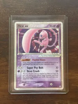 Pokemon Mew ex Holon Phantoms 100/110 Holo Ultra Rare English TCG 90HP 2006 - Image 1