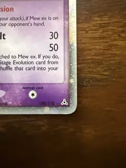Pokemon Mew ex Holon Phantoms 100/110 Holo Ultra Rare English TCG 90HP 2006 - Image 4