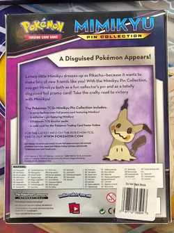 POKEMON TCG Mimikyu Pin Collection Box - SEALED - Sun & Moon - 3 Packs - 2017 - Image 2