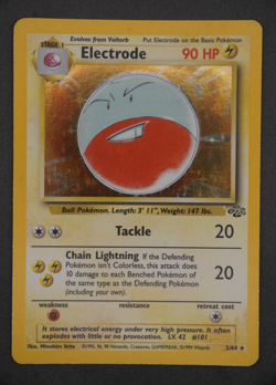 Electrode 2/64 - Jungle Set - Holo Rare - Pokemon TCG - NM - Vintage 1999 - Image 1