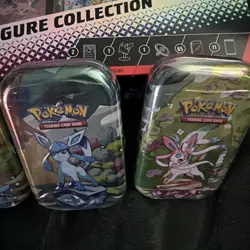 Pokemon TCG Prismatic Evolutions Premium Figure Collection & 4 Prismatic Tins - Image 3