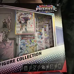 Pokemon TCG Prismatic Evolutions Premium Figure Collection & 4 Prismatic Tins - Image 4