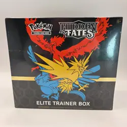 Sealed Pokemon Hidden Fates Elite Trainer Box ETB - Image 1