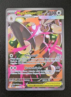 Pokemon Mega Schlapor EX 128/094 Fatale Flammen Full Art Near Mint Deutsch - Image 1