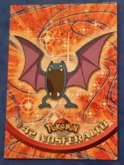 Carte Pokemon Nosferalto #42 Topps TV Animation Edition - Image 1