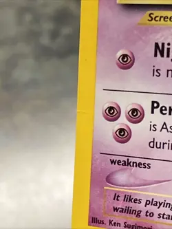 Pokemon Misdreavus Double Holo Neo Revelation 11/64 - Image 3