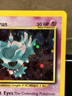 Pokemon Misdreavus Double Holo Neo Revelation 11/64 - Image 5