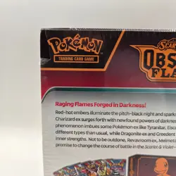 Pokemon Center Obsidian Flames ETB Scarlet & Violet SV3 Sealed Elite Trainer Box 820650853913 - Image 5
