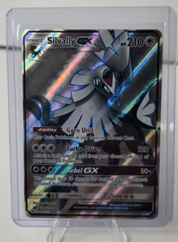 ​2017 Pokemon Crimson Invasion Silvally GX 108/111 Full Art Ultra Rare Holo - Image 1