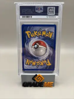 Pokemon Game Promo Brock’s Vulpix Gold Stamp #37 PSA 8 Graded - Image 2