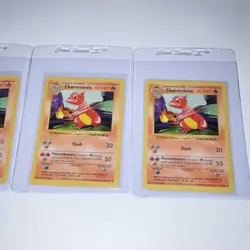Pokemon Charmeleon Base Set 24/102 Lot of 3 SHADOWLESS - Image 3